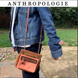 Anthropology PILCRO Mini Leather Crossbody Purse